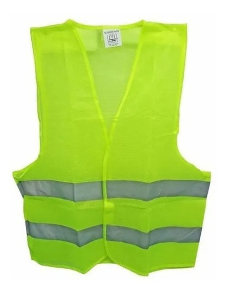 Chaleco De Seguridad Vial Reflectivo Reglamentario Fluor 0