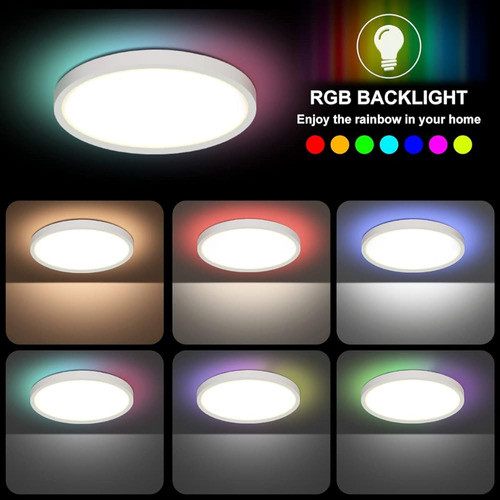 ~? Lijizami 12  Smart Ceiling Light 30w Led Fixture, Flush M 1