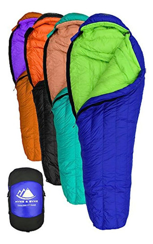 Hyke Y Byke Eolus 0 Grados F 800 Poder De Relleno Saco De Do 0