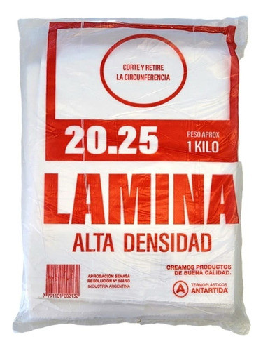 Separadores Para Freezer En Laminas 20x25 Alimentos X1kg 0