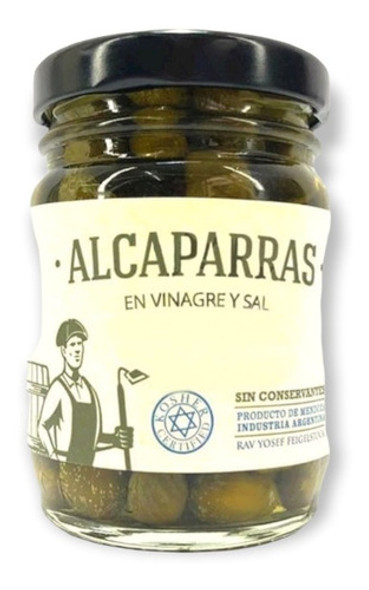 Alcaparras En Vinagre Y Sal *90g Kosher 0 Alcaparras En Vinagre Y Sal *90g Kosher 0