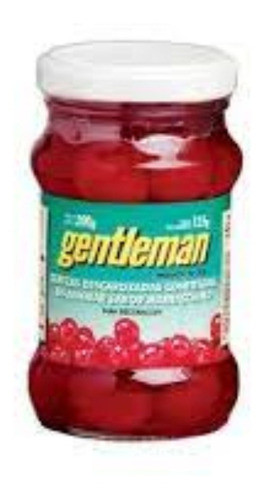 Cerezas En Almibar  Gentleman 200 Grs X 3 Unidades 0