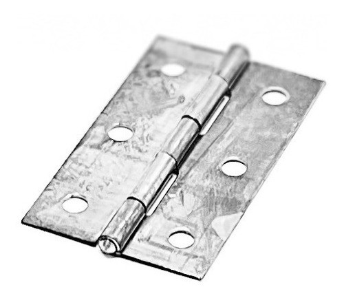 Bisagra Libro Tipo 5005 51mm - Hierro Pulido - Pesada 1.1mm 0