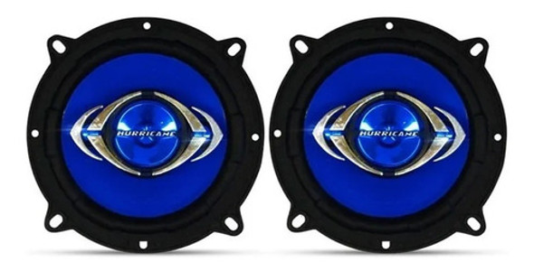 Par Alto Falante Hurricane Quadriaxial 5 Polegadas 130w Rms 0