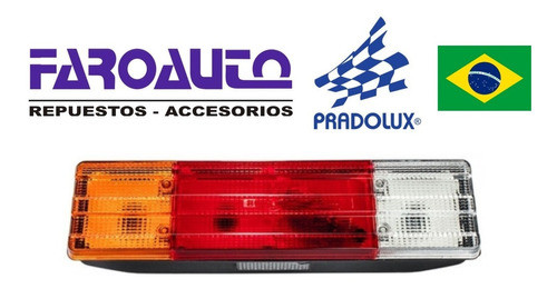 Faro Trasero Mercedes Benz Acanalado Pradolux Brasil Camion 0