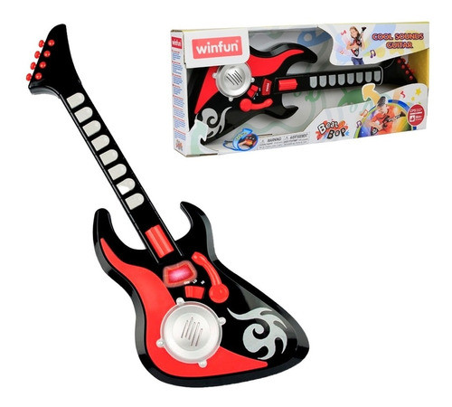 Guitarra Eléctrica Con Efectos Sonidos Y Luz Vamosajugar 0