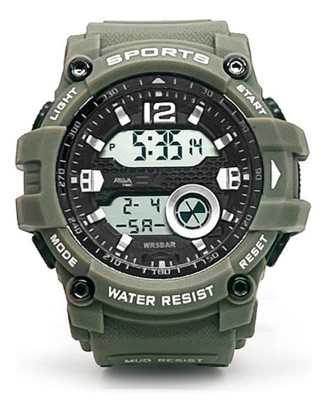 Reloj Digital Crono, Alarma, Sumergible, Caballero, Aiwa 0