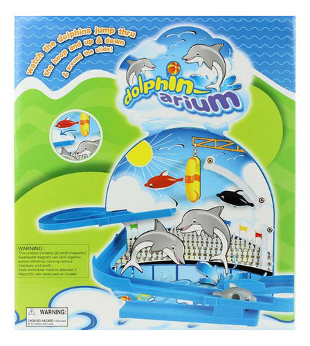 Juego Electrónico Dolfinario Toboganes Delfín Salta Imán 1