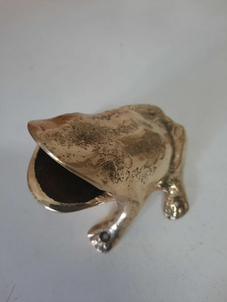 Pieza De Sapo En Bronce Pulido Para Juego De Sapo 1° Calidad 0
