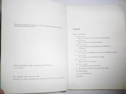 The Art Of The Ancient Near East Seton Lloyd Mesopotamia 1