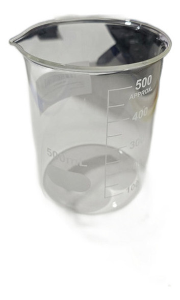 Vidro - Copo Becker - Forma Baixa Graduado 500ml 0