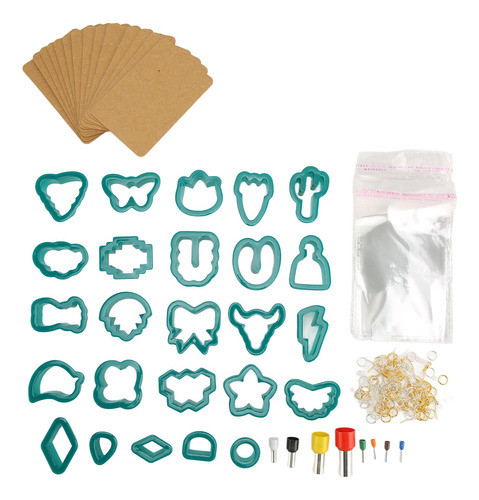 Conjunto De Cortadores De Argila De Polímero De 193 Unidades 0