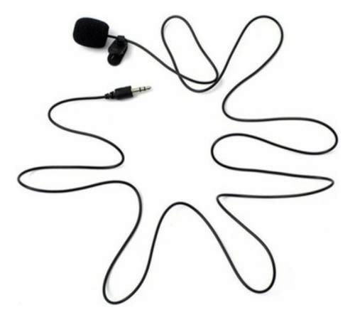 Kit Microfone + Adaptador P3-p2 P/ Microfone E Fone 0
