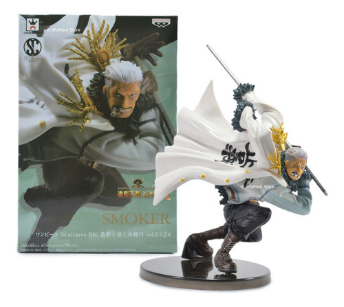 Figura Muñeco Gashapon De Smoker One Piece 0