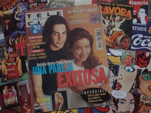 Revista Tele Clic Diciembr 1997 Natalia Oreiro Pablo Echarri 0