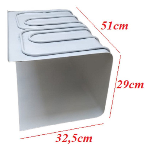 Camara Evaporadora Congelador Heladera Tipo C 51x29x32.5 Bri 1