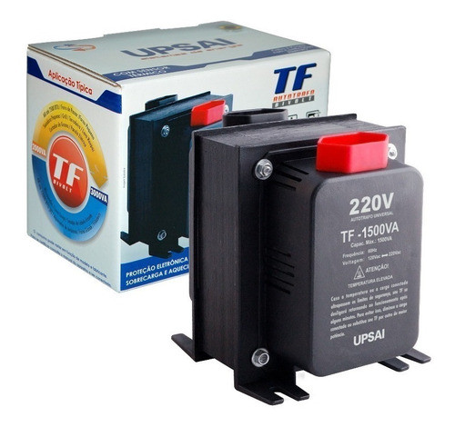 Autotransformador Tf 1500va / 1050 Watts Bivolt 220v 110v Ou 220v 120v Upsai Iso 9001 0