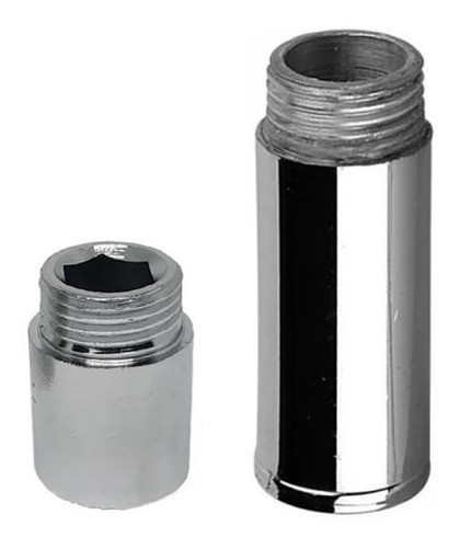 Alargue Prolongador Trafilado Cromado 3/4 X 1´´ Valforte 0