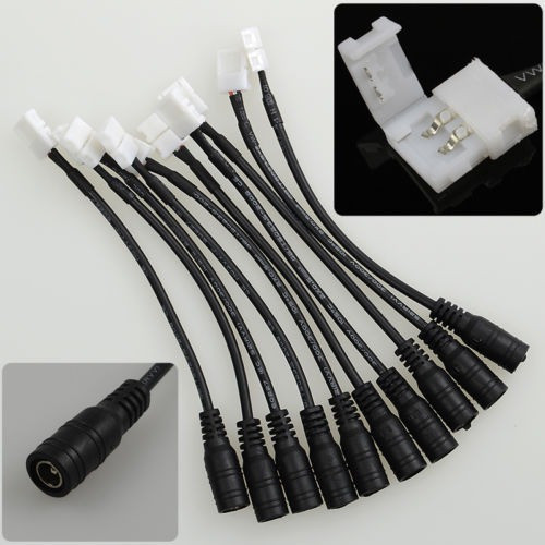 10pcs 2 Perno 8mm Cable De Conector De Corriente Hembra Para 0
