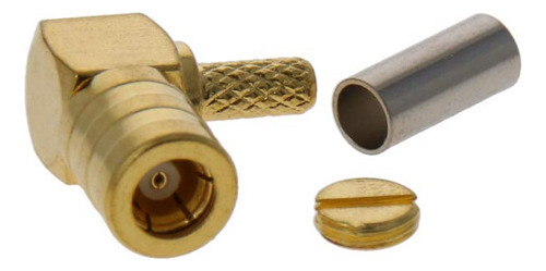 Othmro - Adaptador De Conector Coaxial De Rf Curvado, Ngulo 1