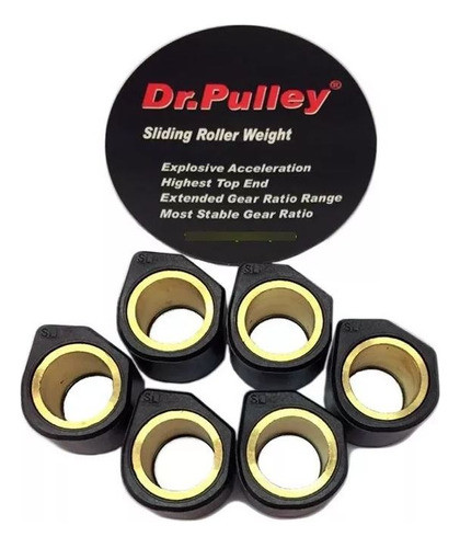 Rodillos Dr Pulley Yamaha N Max 20x12 12gr. Motos Mca 0
