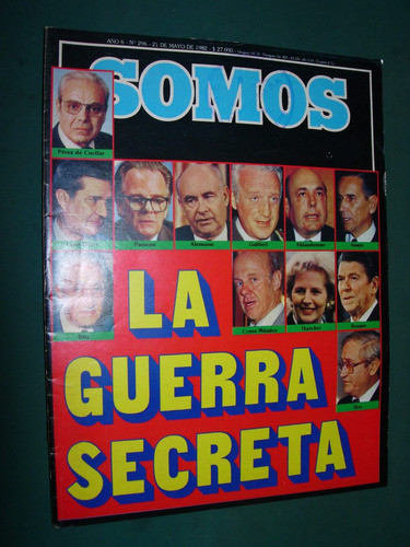 Revista Somos 296 Guerra Islas Malvinas Falklands War 0