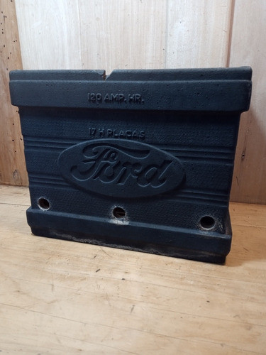 Caixa De Bateria Antiga Da Ford Baquelite 0