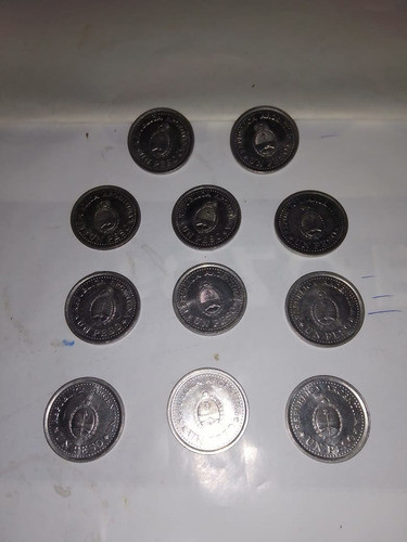 Moneda Argentina Un Peso 25 De Mayo 1960 Cabildo Escudo 1