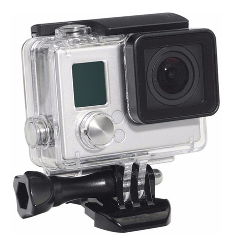 Carcasa De Buceo 45 Mts Con Montura Compatible Gopro 3+ 4 0