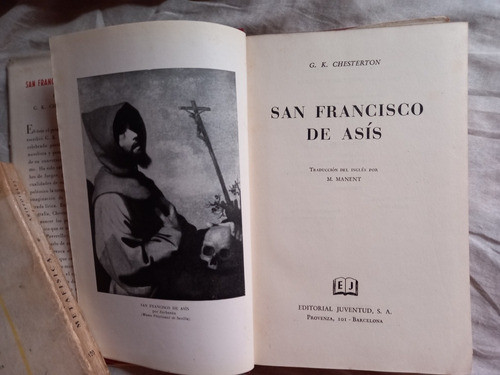 San Francisco De Asís Chesterton Editorial Juventud 1