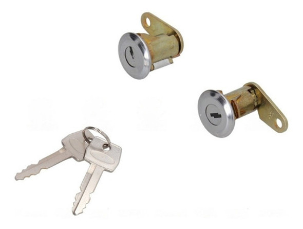 Juego X2 Cilindros Tambor Puerta C/ Llave Ford F-100 74/81 0