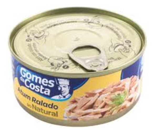 Atum Ralado Ao Natural Gomes Da Costa 130gr - Kit Com 4 1