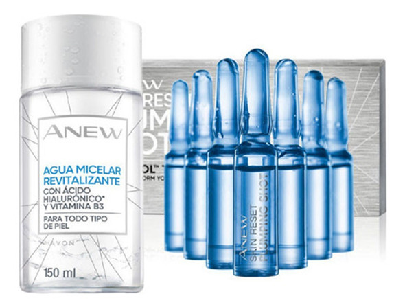 Avon Anew Agua Micelar + Ampollas Concentradas 0