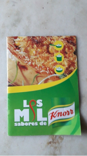 Recetario Knorr,los Mil Sabores De Knorr 0