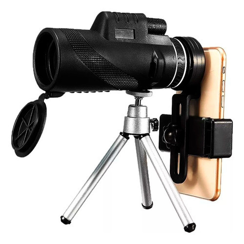 Telescopio Lente Monocular Con Trípode Para Celular 0