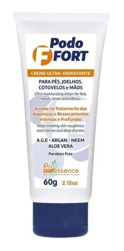 Podofort Hidratante Tratamento Para Pés, Mãos Ressecadas 60g 0
