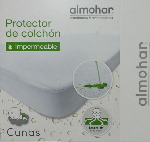 Cubrecolchon Impermeable Toalla Y Pvc Cuna Colecho 90x50 0