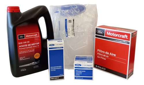 Kit Aceite Y 4 Filtros Ford Fiesta Kinetic Design 0