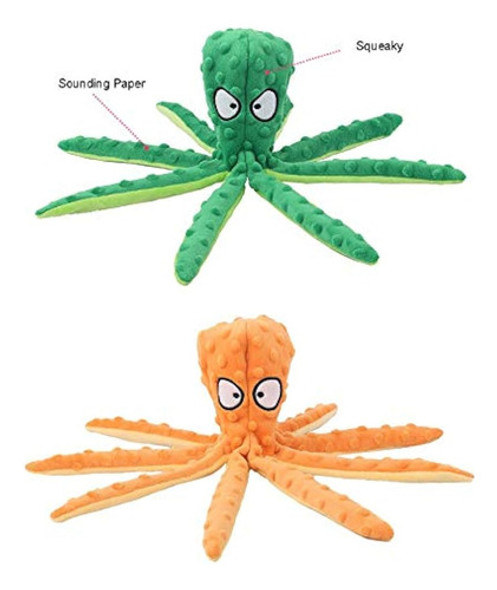 Juguetes Para Perros Laytek Squeaky Octopus Para Perros Gran 1 Juguetes Para Perros Laytek Squeaky Octopus Para Perros Gran 1