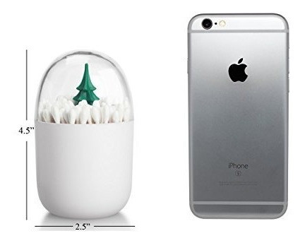 Elephanty Cotton Swab Holder, Organizador De Almacenamiento 1