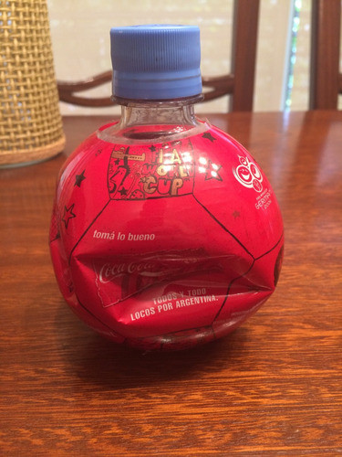 Botella Coca Cola Redonda Mundial 2006 Llena!! 0