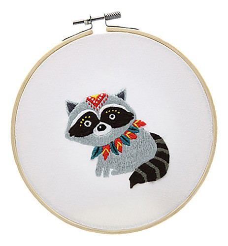 Kit De Ponto Cruzado Feito À Mão, Kit Básico De Urso 0