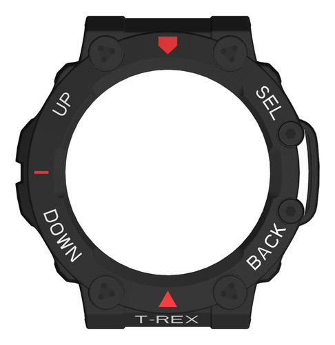 Protector Circular Para Amazfit T-rex2 (no Pantalla) 0