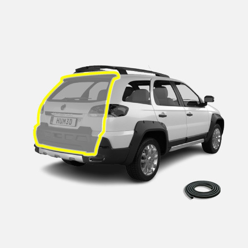 Burlete De Baul Fiat Palio Adventure 0