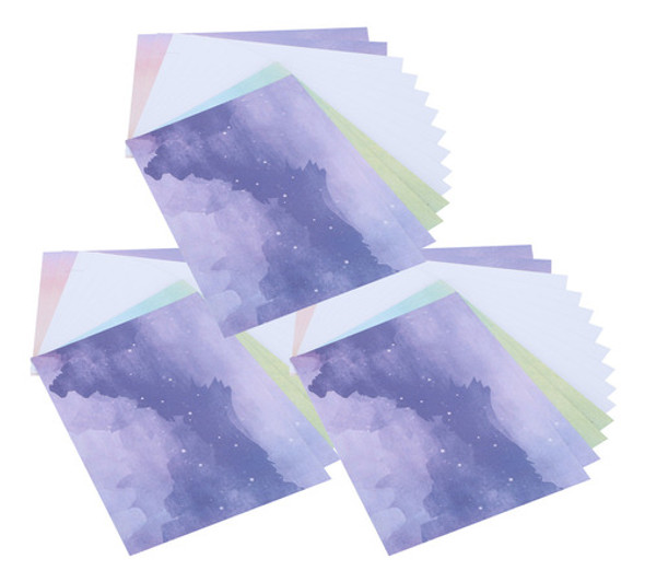 Papel De Álbum De Recortes, 42 Peças, Fundo Decorativo Color 1