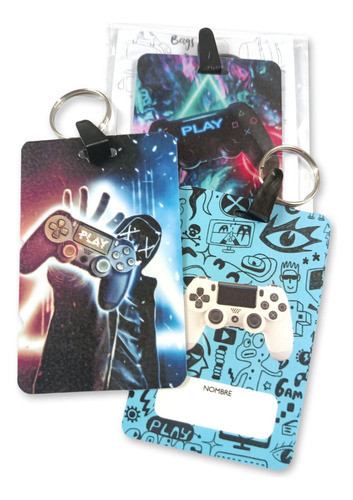 20 Identificadores Para Mochilas Souvenirs Gamer 0