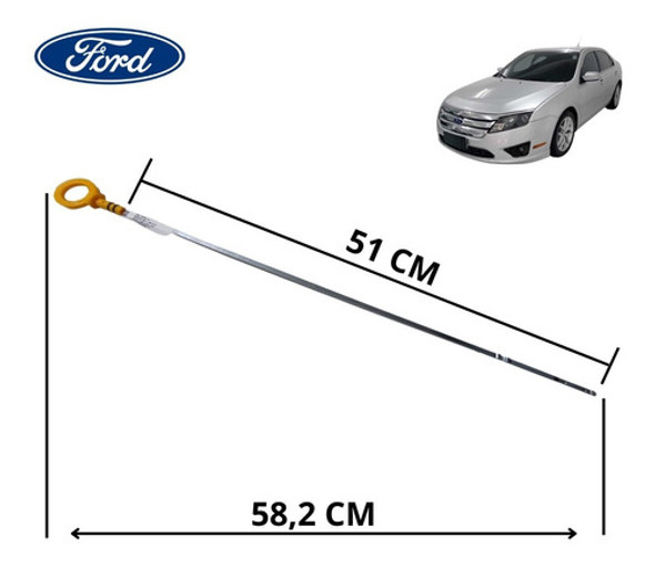 Vareta De Nível Do Óleo Ford Fusion 2.5 2006 Até 2012 1