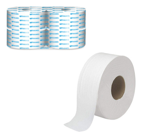 Papel Higienico De Alto Metraje Blanco Extra S/ Hoja X 300mt 0