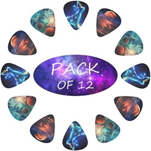 Púas De Guitarra Planet Galaxy Universe Púas De Guitarra De 0