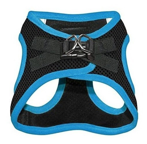 Pretal Arnes Transpirable P/gatos Y Perros Talle Xl -negro+a 1